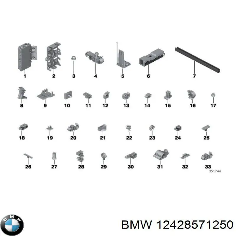 Купити 12428571250 BMW 