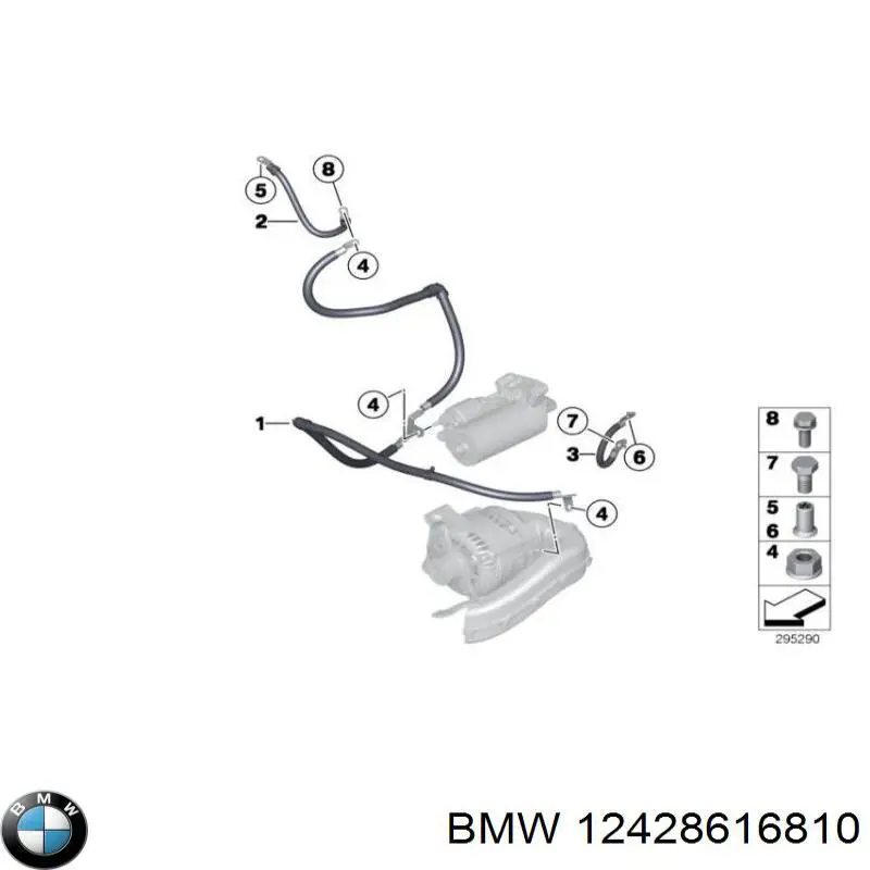 Купити 12428616810 BMW 