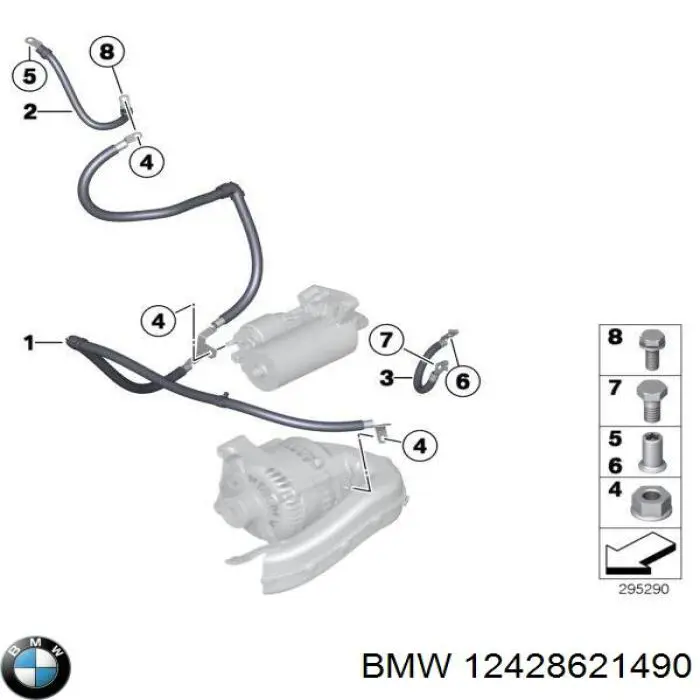 12428621490 BMW 