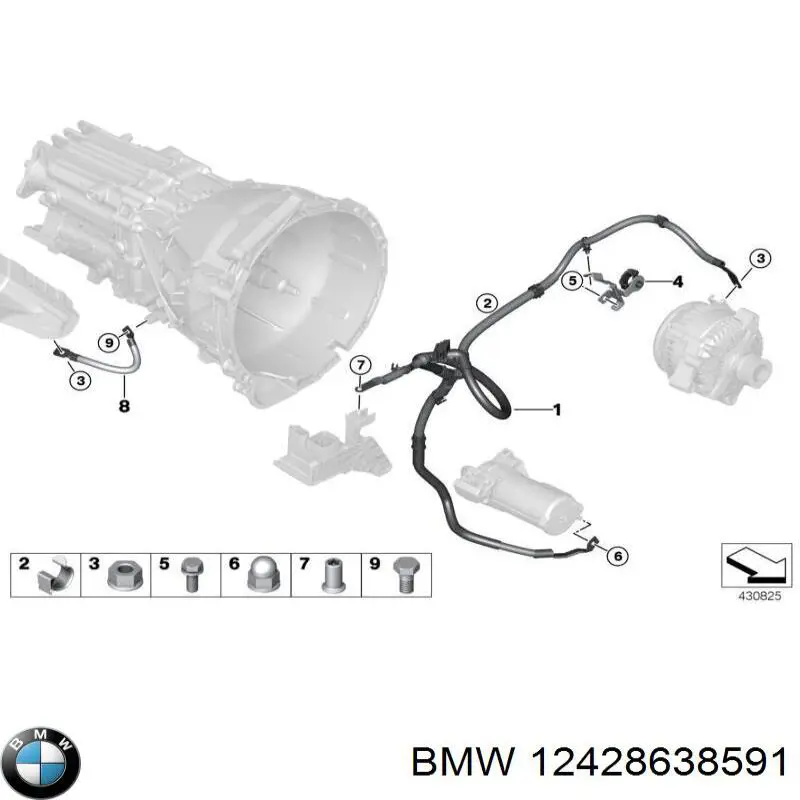 12428638591 BMW 