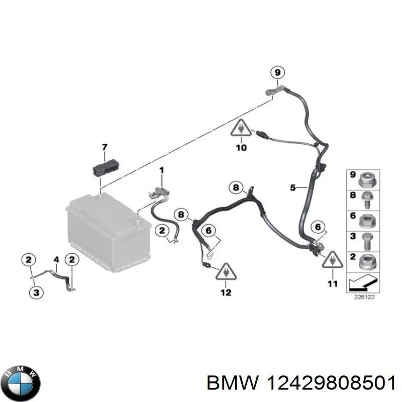  BMW 12429805422 ціна, від 18.00 USD