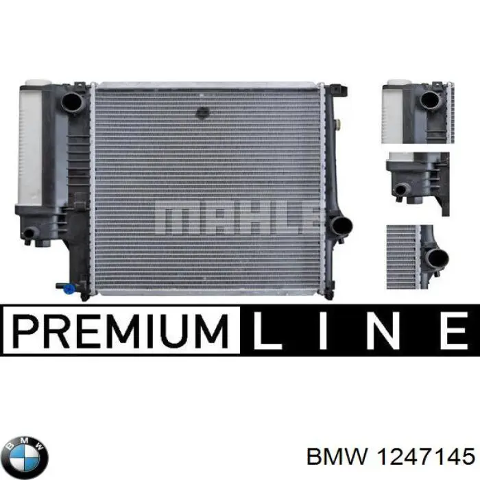 Радіатор 1247145 BMW