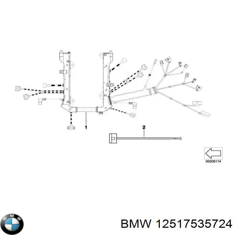 Купити 12517535724 BMW 