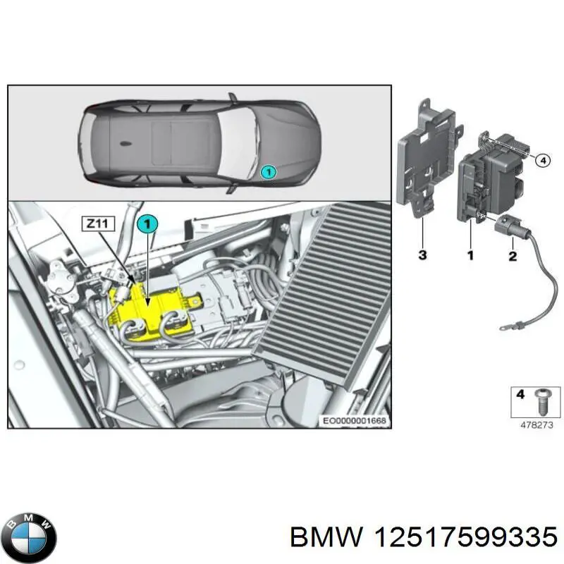  BMW 12517599335 ціна, від 3.80 USD