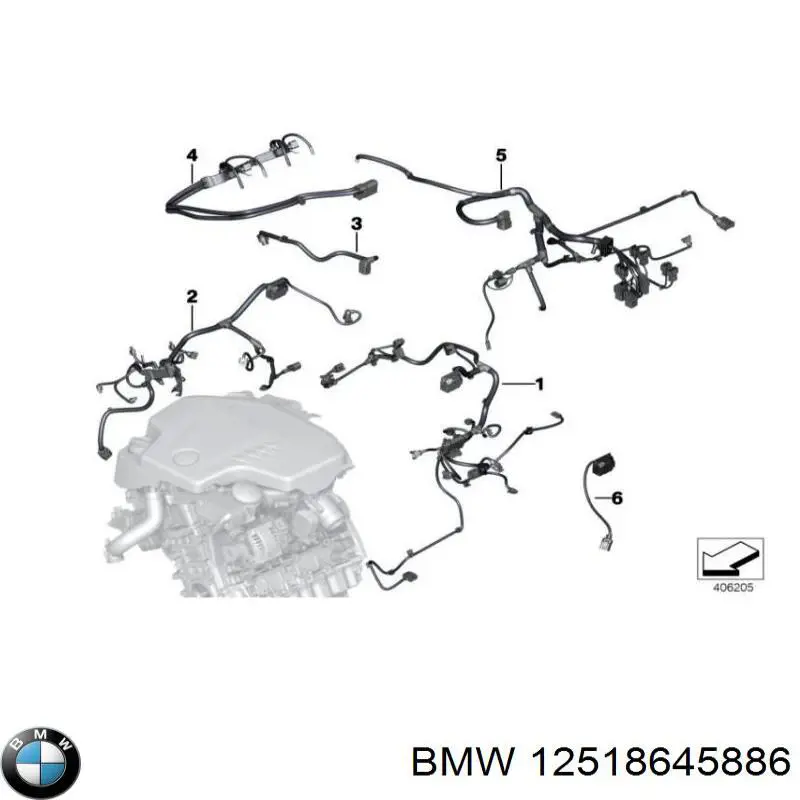  BMW 12518645886 ціна, від 35.61 USD