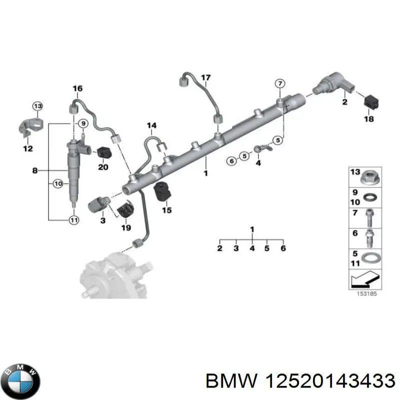  BMW 12520143433