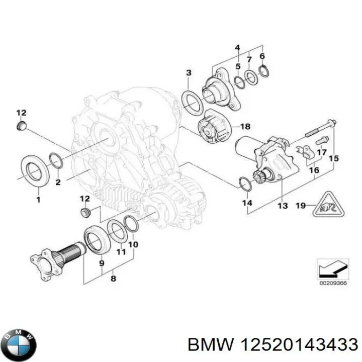 Купити 12520143433 BMW 