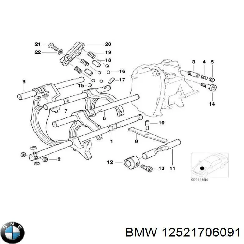  BMW 12521706091 ціна, від 6.14 USD