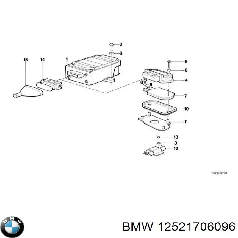  BMW 12521706096 ціна, від 4.96 USD