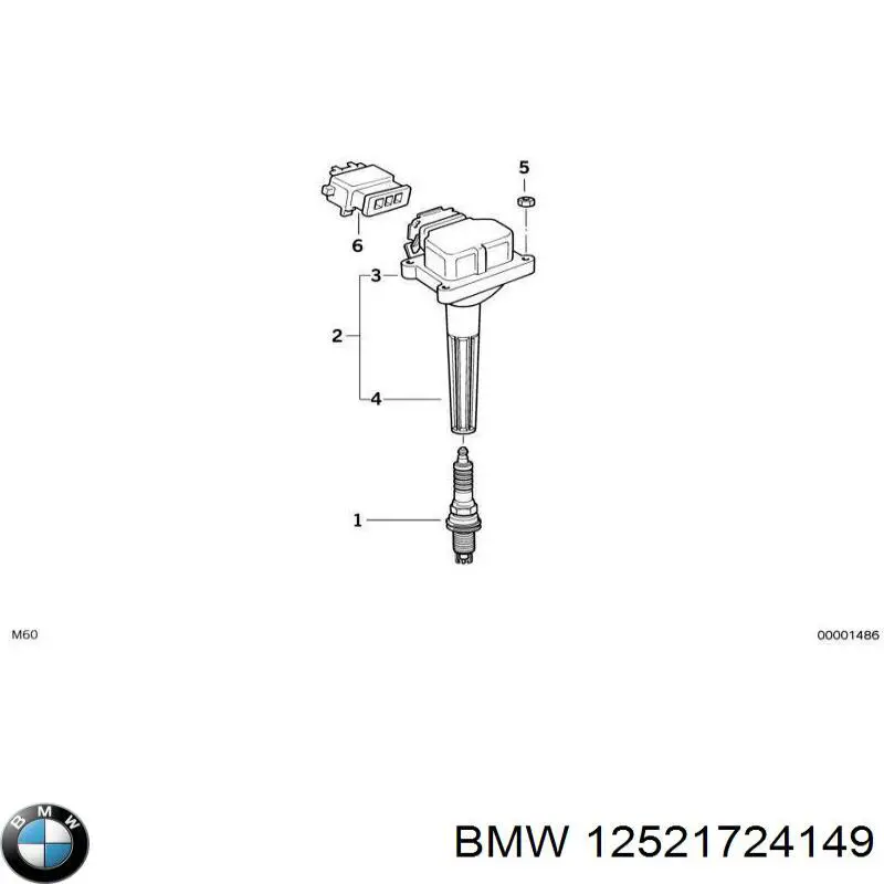  BMW 12521724149 ціна, від 40.03 USD