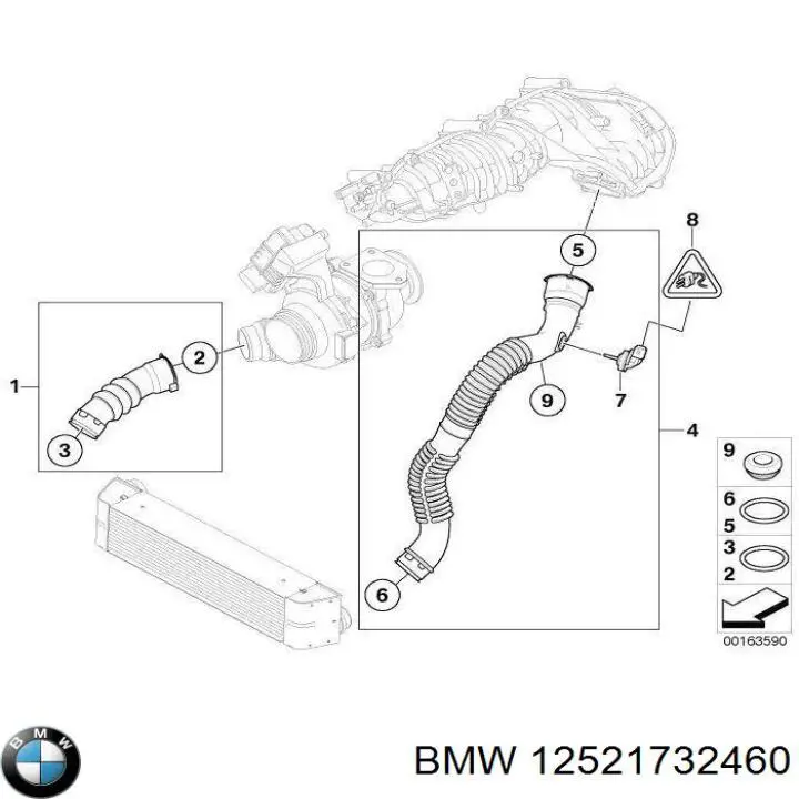  BMW 12521732460 ціна, від 5.02 USD