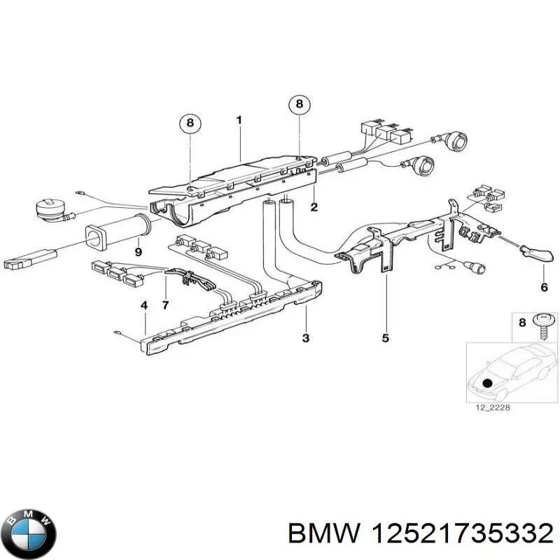 12521735332 BMW 