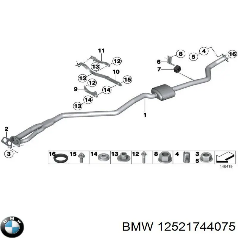 12521744075 BMW 