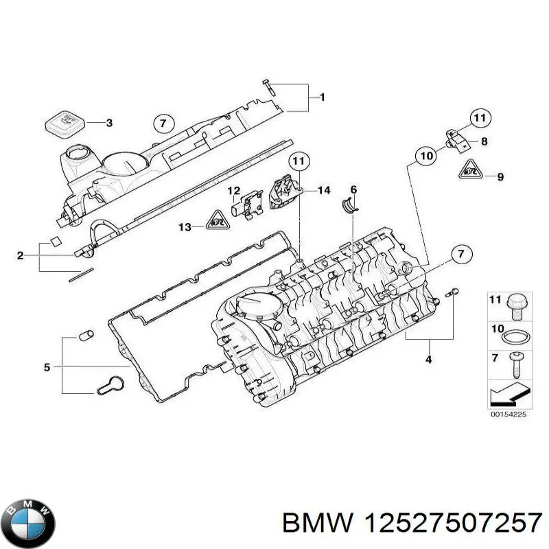  BMW 7507257 ціна, від 5.64 USD