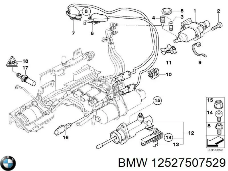 Роз'єм (фішка) клапана EGR BMW 12527507529 ціна, від 30.23 USD