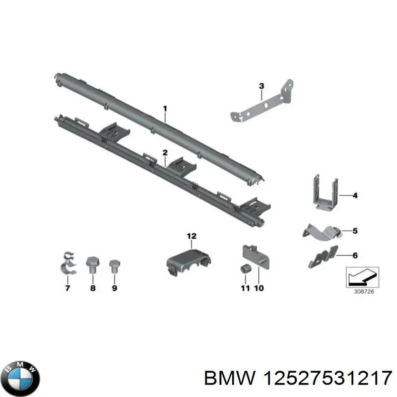  BMW 12527531217 ціна, від 25.12 USD
