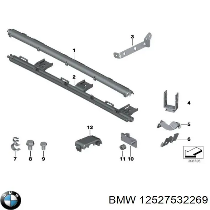  BMW 12527532269 ціна, від 3.67 USD