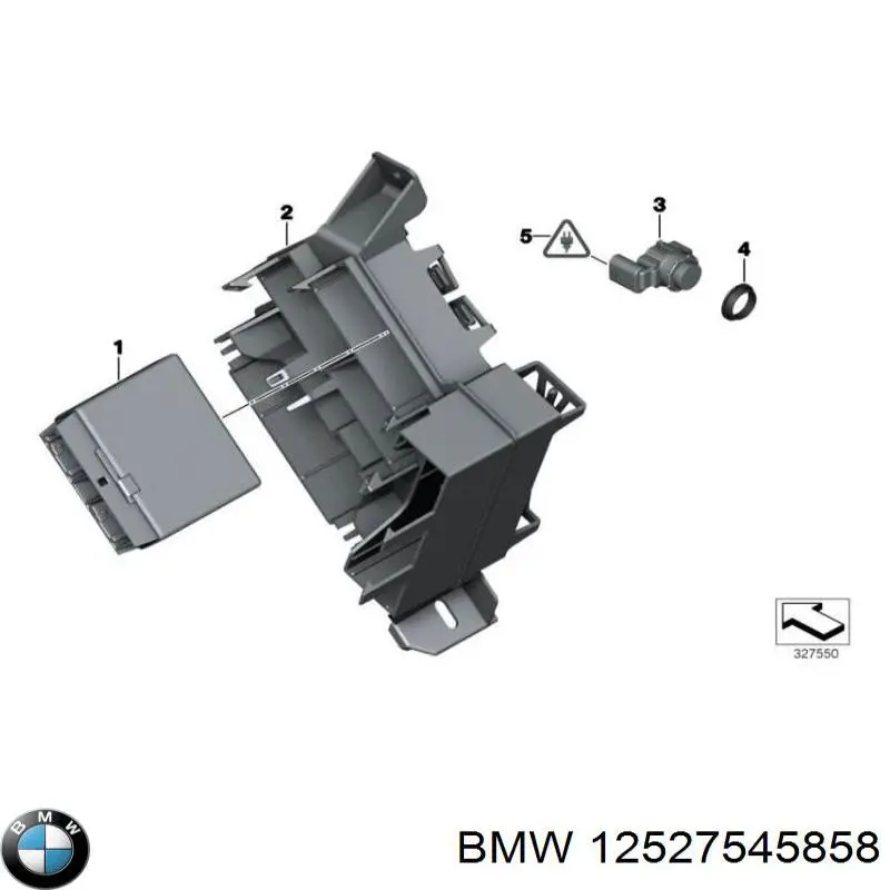  BMW 12527545858 ціна, від 2.91 USD