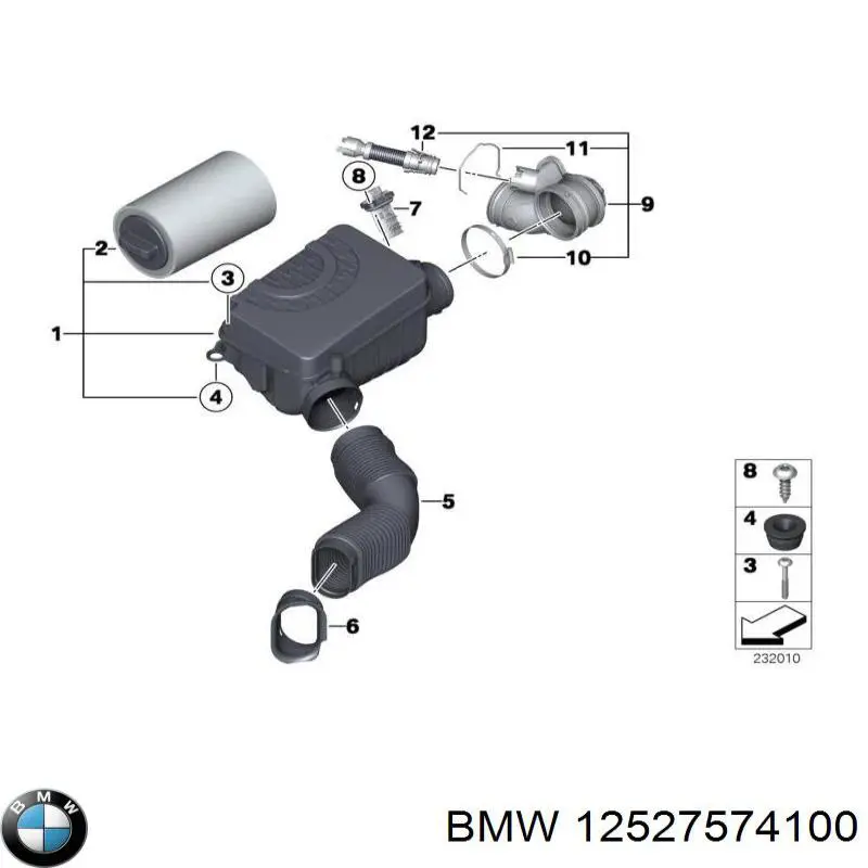 12527574100 BMW 