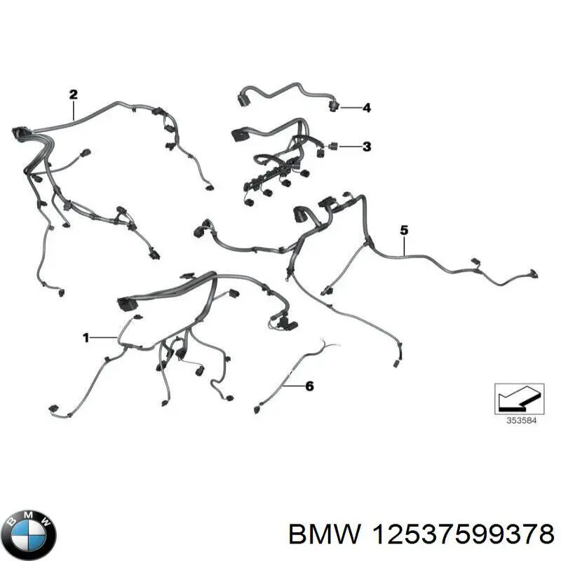 12537599378 BMW 
