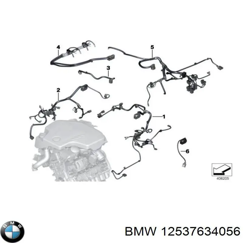 12537634056 BMW 