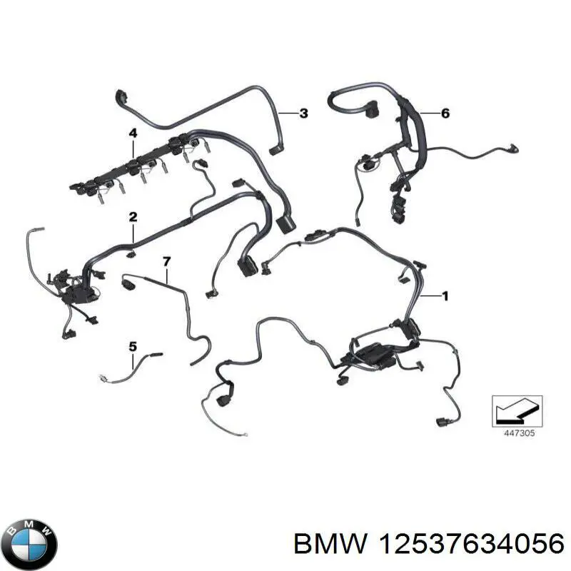 Купити 12537634056 BMW 