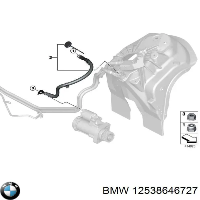 12538646727 BMW Джгут дротів АКПП