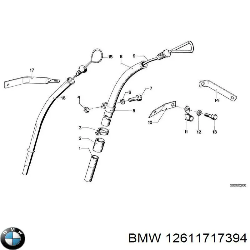 Купити 12611717394 BMW Датчик рівня масла