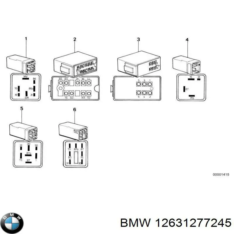 12631277245 BMW 