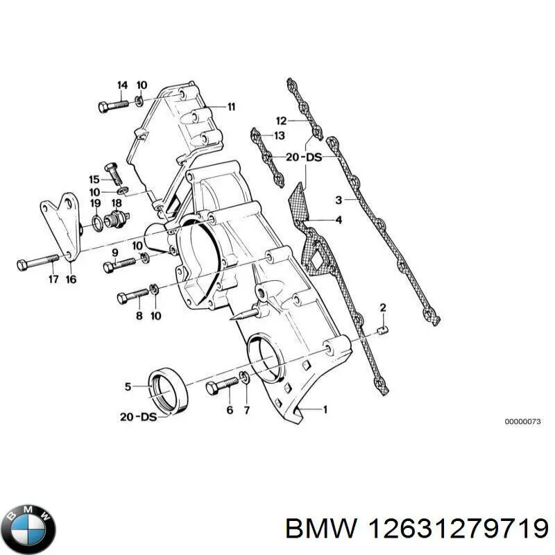 Датчик температури радіатора BMW 12631279719 ціна, від 90.75 USD