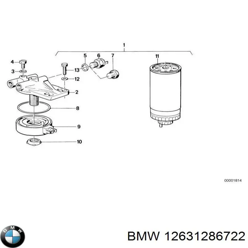 12631286722 BMW 