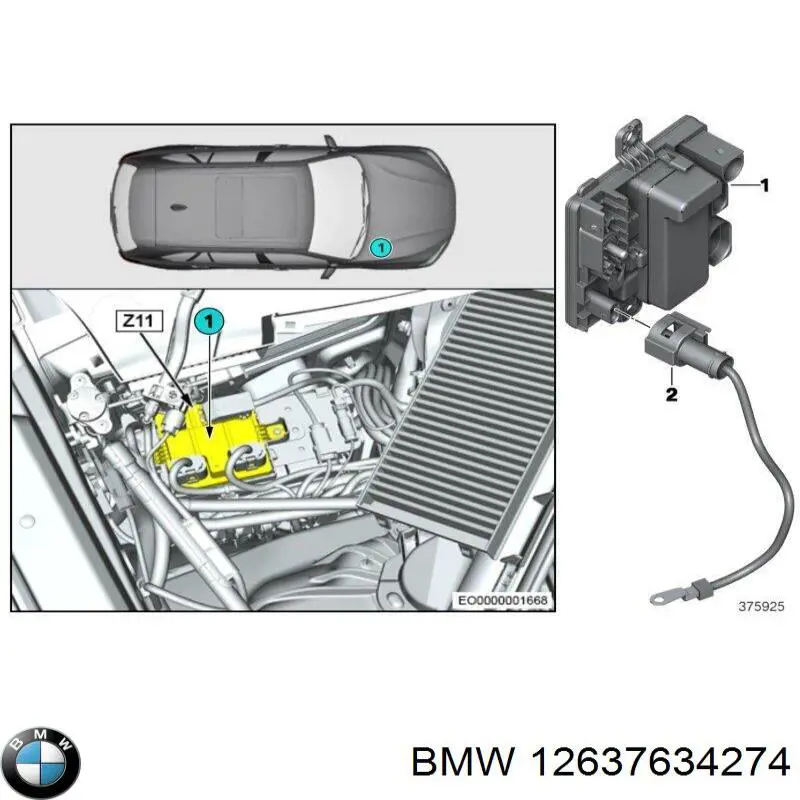  12637634274 BMW