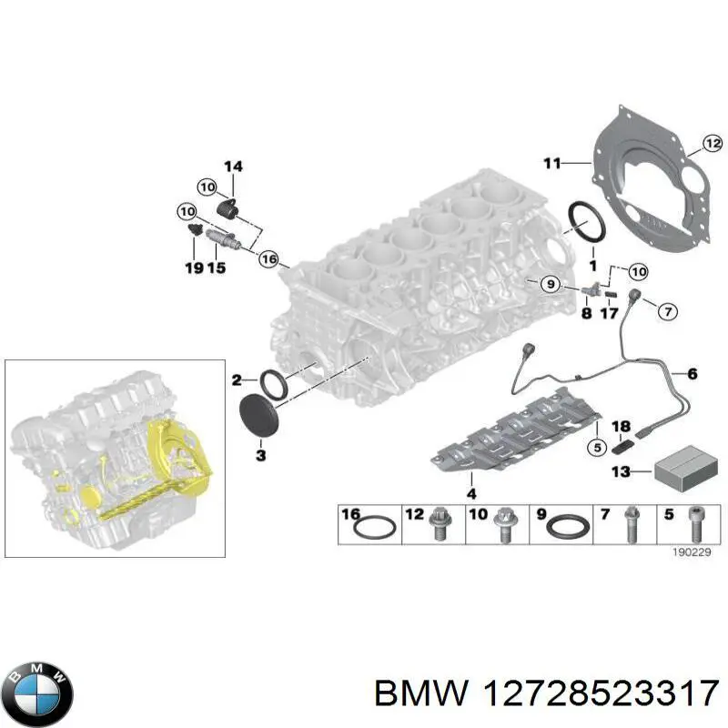 Датчик фаз BMW 12728523317 ціна, від 10.86 USD