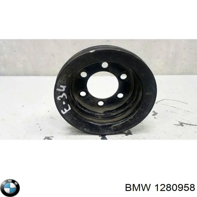 1280958 BMW Демпфер колінвалу