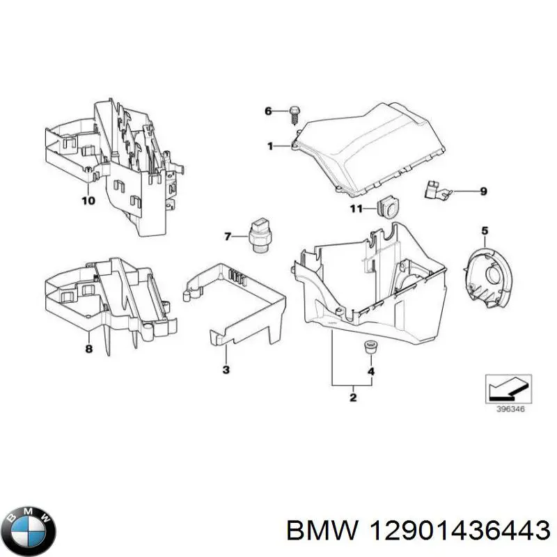 12901436443 BMW 