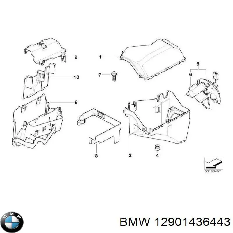 Купити 12901436443 BMW 