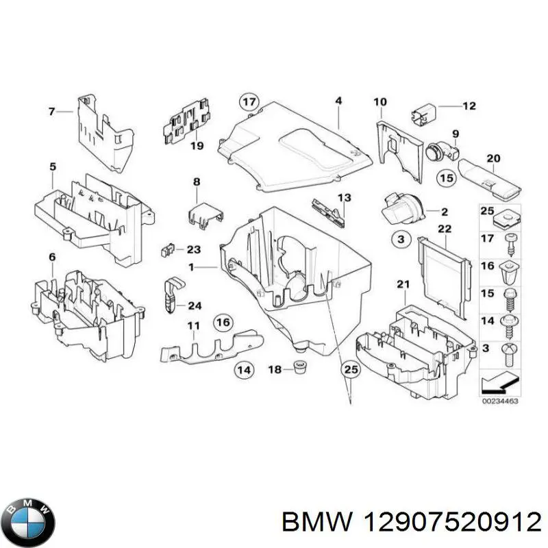 Купити 12907520912 BMW 