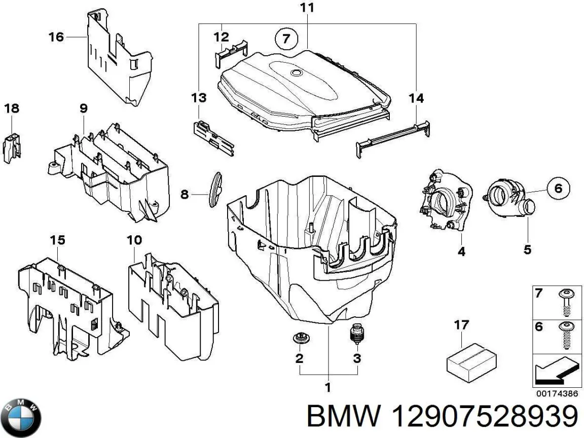  BMW 12907528939 ціна, від 16.47 USD