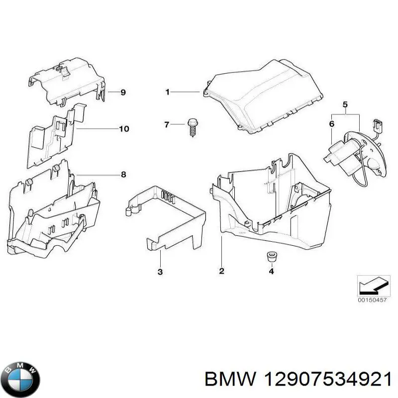  BMW 12907534921 ціна, від 12.67 USD