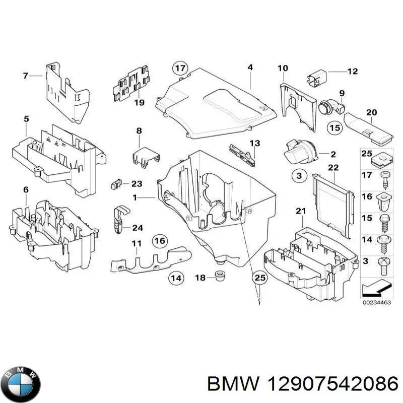  BMW 12907542086 ціна, від 12.67 USD