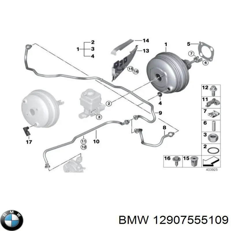 Купити 12907555109 BMW 