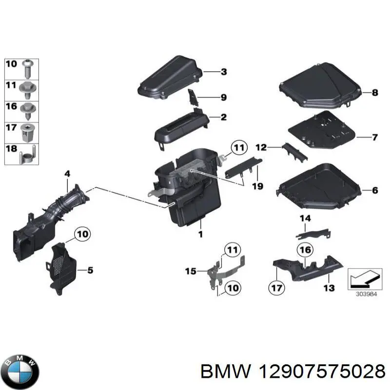  BMW 12907555152 ціна, від 20.43 USD
