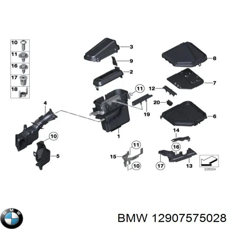 12907555152 BMW 