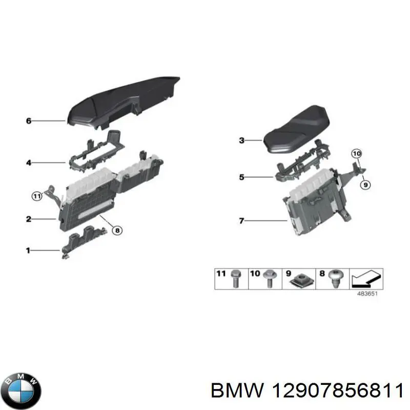 12907856811 BMW 