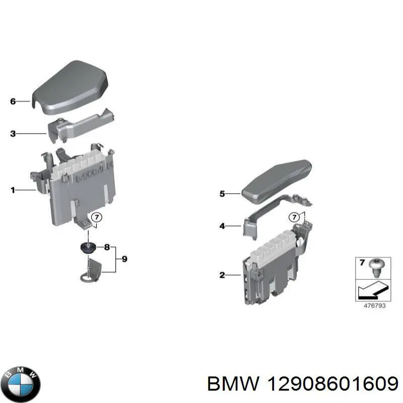  12908601609 BMW