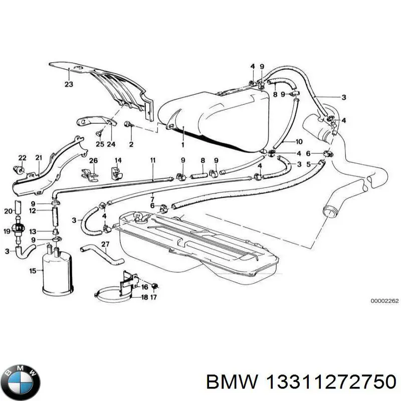 BMW 13311272750 ціна, від 62.90 USD