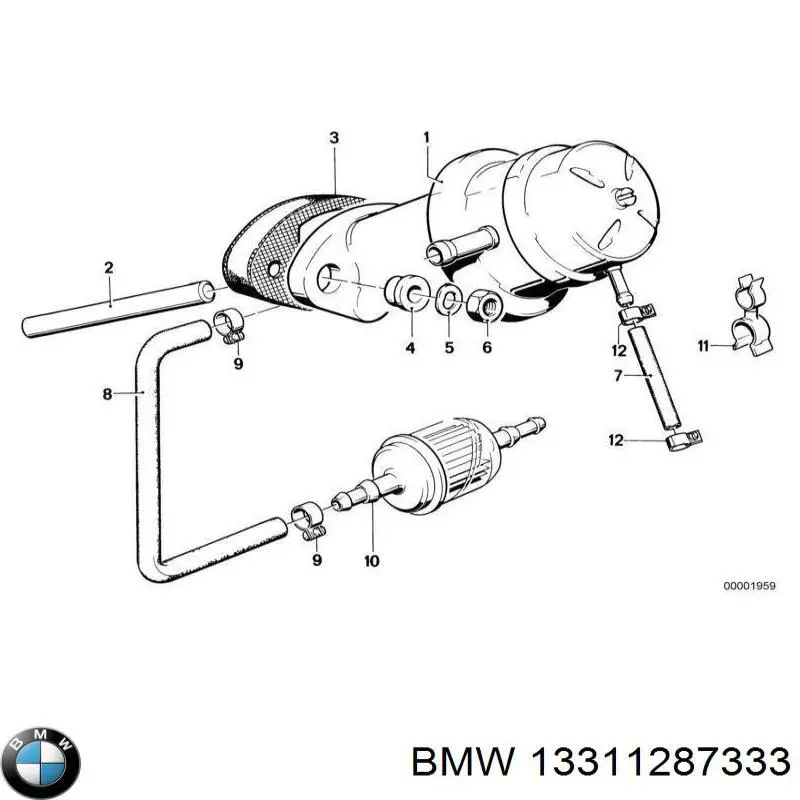 Купити 13311287333 BMW Паливний насос, механічний
