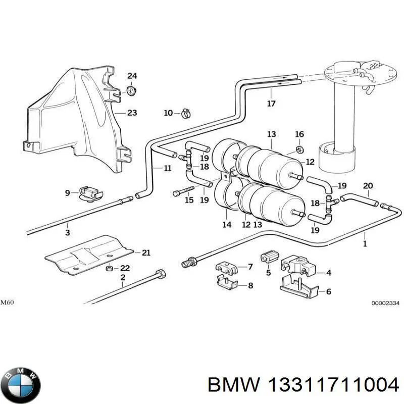  BMW 13311722565 ціна, від 66.77 USD