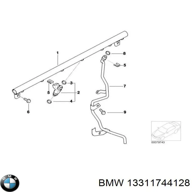  BMW 13311744128 ціна, від 66.05 USD