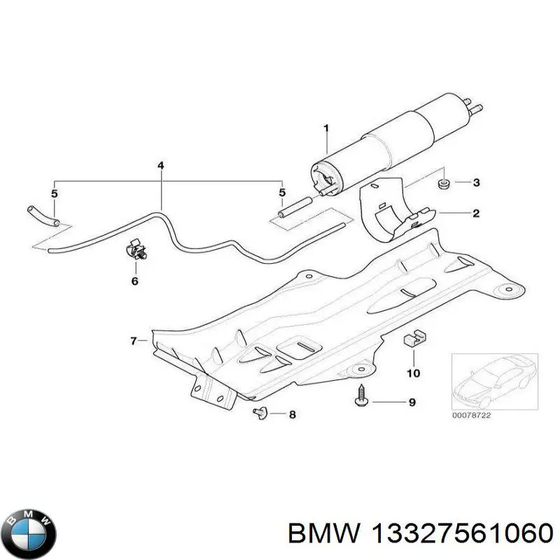  BMW 13327561060 ціна, від 164.45 USD
